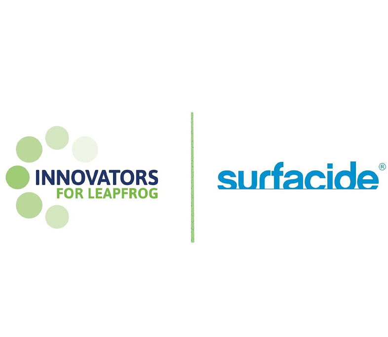 Innovators for Leapfrog and Surfacide Logo